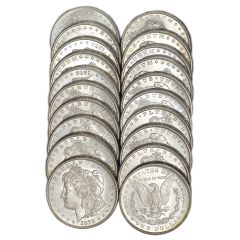 1878-S $1 Morgan Silver Dollar BU Roll
