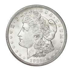 $1 Morgan Silver Dollars BU (Random Year) Obverse