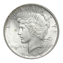 $1 Peace Silver Dollars AU (Random Years)