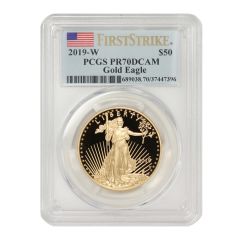 2019-W Gold Eagle PCGS PR70DCAM FS Obverse