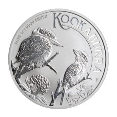 AU 2023-P 1 oz Silver Kookaburra BU Obverse