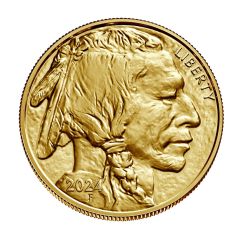 US $50 Gold Buffalo 2024 BU Obverse