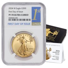 US G$50 Eagle 2024-W NGC PF70UCAM First Day of Issue w/ OGP