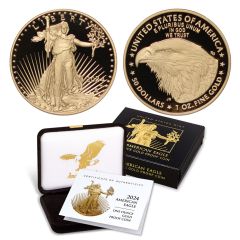 2024-W $50 Gold Eagle Proof w/ OGP + Bonus