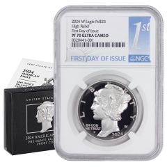 2024-W $25 Palladium Eagle NGC PF70UCAM FDOI w/ OGP 