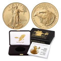 2025-W $50 Gold Eagle Proof w/ OGP