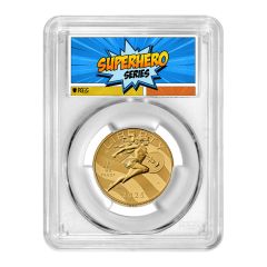 PRE-ORDER 2025-W $50 Gold Wonder Woman PCGS PR70DCAM FS Superhero Label w/ OGP