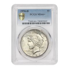 1926-D $1 Silver Peace PCGS MS66+ Obverse