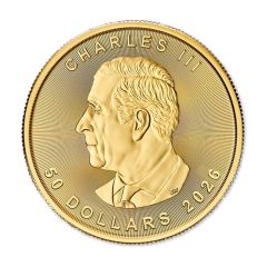 1oz Canada .9999 Gold Maple Leafs BU (Current Year)