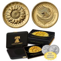 2025-W 1oz  Gold High Relief Proof w/ OGP