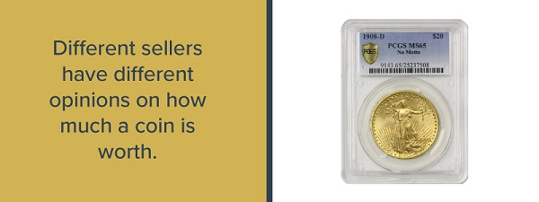 Why Do Coins of the Same Grade Have Different Prices?