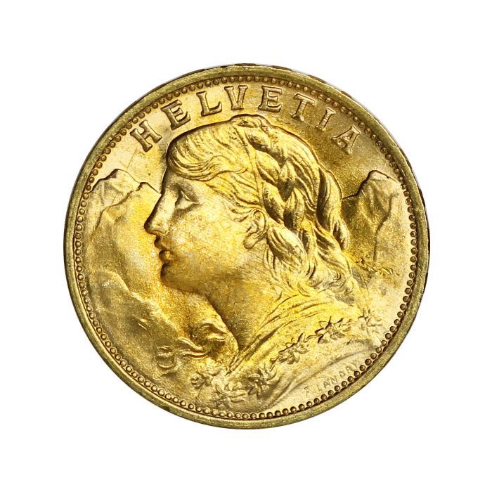 Swiss Gold Helvetia