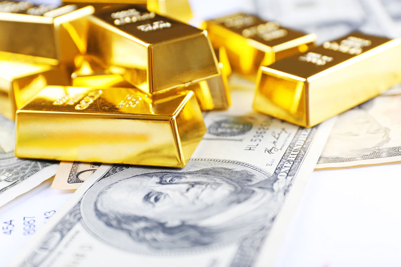 A Strong U.S. Dollar Temporarily Dropped The Gold Price